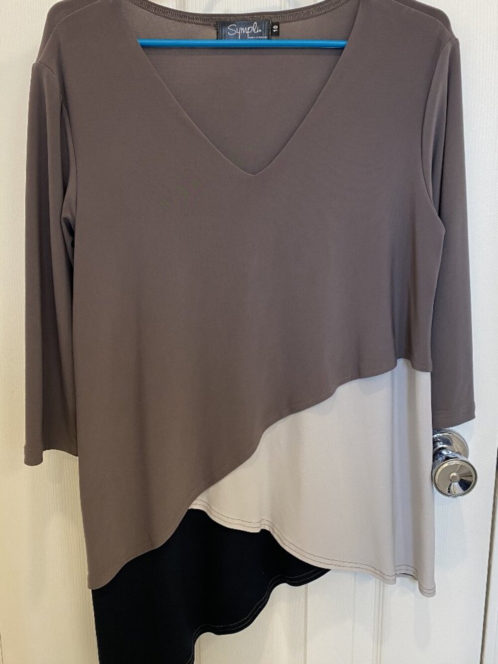 Sympli Slant Top Tri Colour